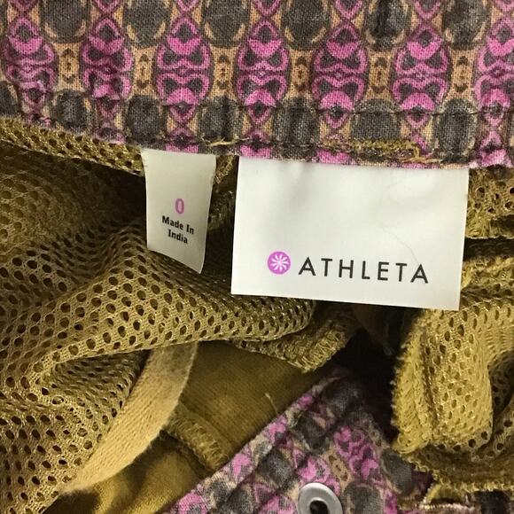Athleta Whenever Cord Skirt Velvet Old Gold Mustard A Line Corduroy Mini Skirt 0 - Picture 10 of 12